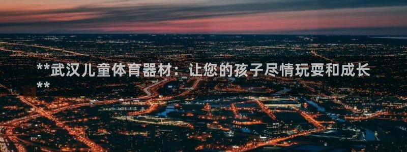 星奥娱乐艺人：**武汉儿童体育器材：让您的孩子尽情玩