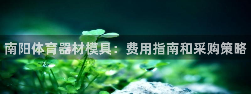 星欧娱乐测速：南阳体育器材模具：费用指南和采购策略