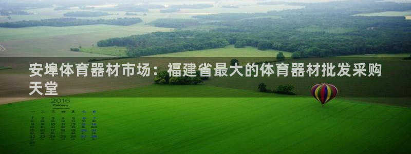 星欧娱乐挂机赚钱：安埠体育器材市场：福建省最大的体育
