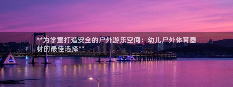 新星娱乐怎么开挂：**为学童打造安全的户外游乐空间：