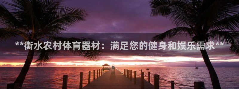星欧娱乐官方客服联系方式：**衡水农村体育器材：满足