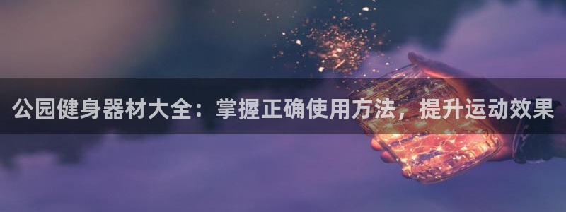 星欧娱乐扣款流程详解图片：公园健身器材大全：掌握正确
