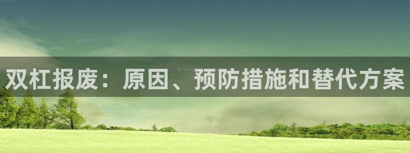 星欧娱乐官网下载：双杠报废：原因、预防措施和替代方案