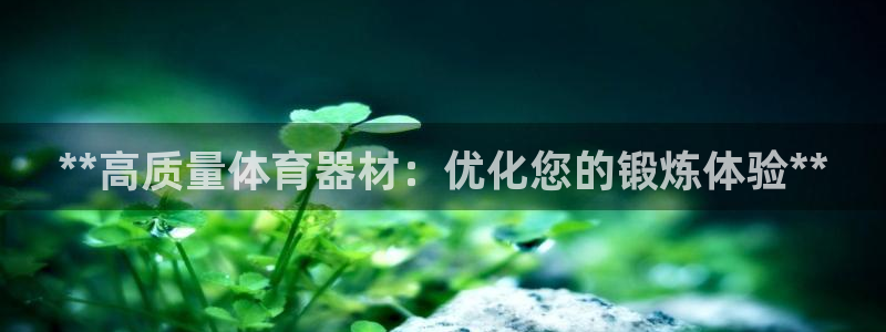 星欧娱乐官网下载安卓：**高质量体育器材：优化您的锻