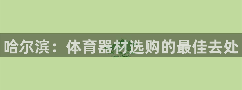 星欧娱乐公司简介：哈尔滨：体育器材选购的最佳去处